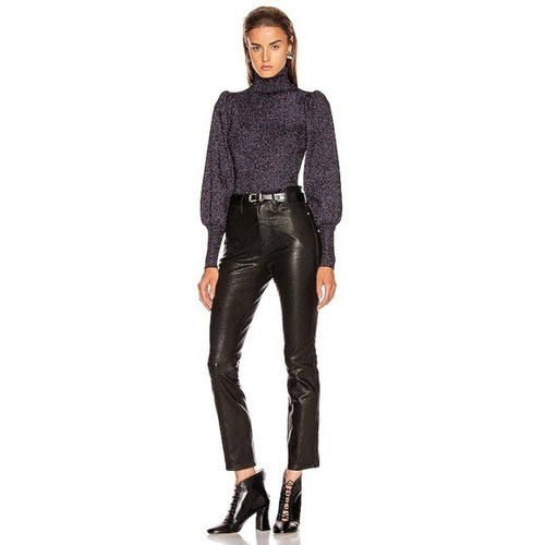 A.L.C Karla Metallic Turtleneck sweater 