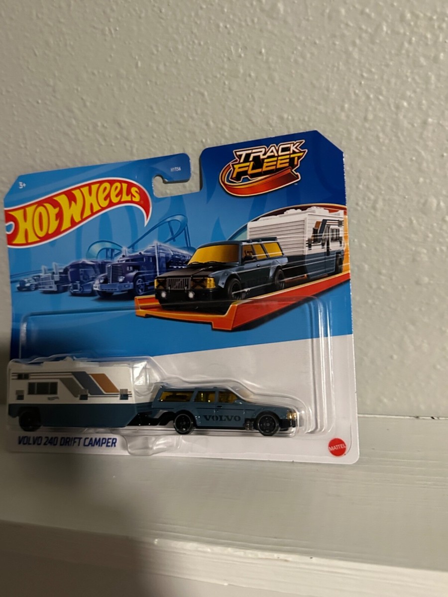 Hot Wheels Track Fleet Volvo 240 Drift Camper 2024 Brand New
