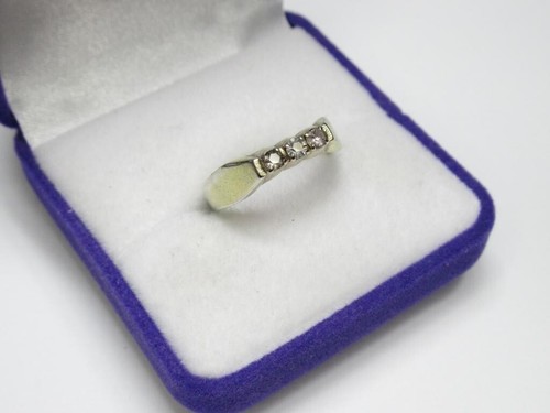 Vintage Russian Soviet Sterling Silver 875 Ring Alexandrite Women’s Jewelry 6 us - Picture 2 of 8