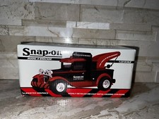 Snap On Model A Wrecker Tow Truck Die Cast Coin Bank 1:25 NIB Die Cast