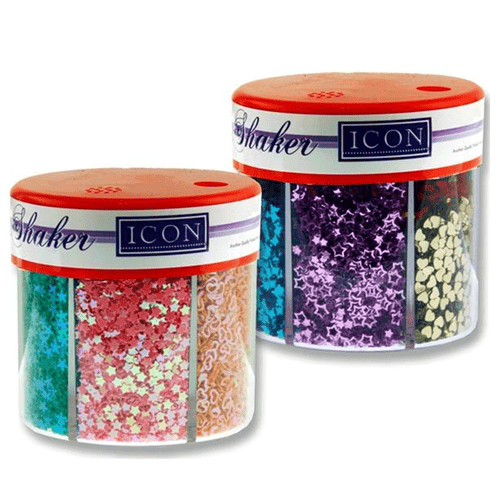 Glitter Shaker Pots Sprinkler Tub Kids Art Children Crafts Pastel Colour Decor - 第 2/10 張圖片