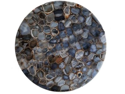 Wild Agate Handmade Center Coffee Table Tops, Agate Countertop Table, Home Decor