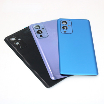 For Oneplus 9 Glass Battery Rear Back Door Cover Housing Case +Camera Lens new 