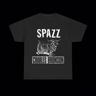Charles Bronson Tシャツ ハードコア Spazz Charles Bronson Split T Shirt Power Violence Vintage Crust