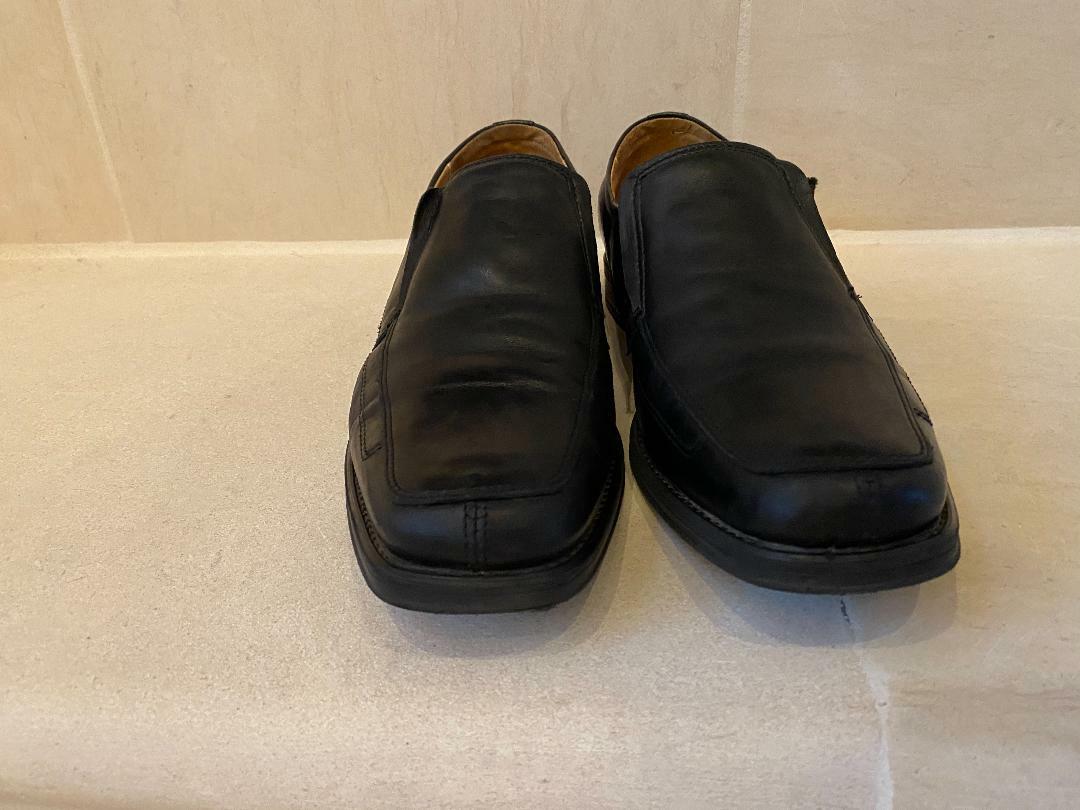 Giorgio Brutini Loafers Mens 13 Black New Leather Slip On Dress Shoes 249981 Giorgio Brutini Farro 249981 Mens Black Loafers & Slip Ons  main image 4