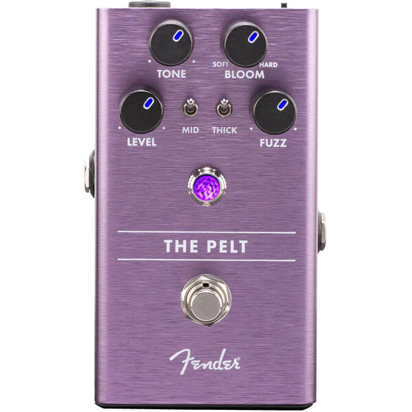 Fender THE PELT ギターエフェクター ファズ Fender The Pelt Fuzz Guitar Effects Pedal Silicon Transistor Mid