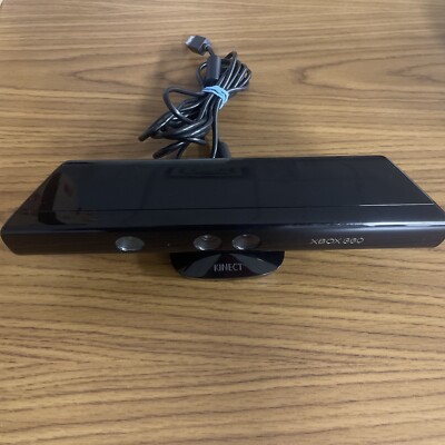 Genuine Microsoft XBOX 360 Kinect Sensor Bar Model 1414 Black
