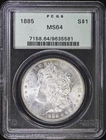 1885-P $1 Morgan Silver Dollar PCGS MS 64 | OGH Uncirculated UNC BU