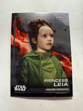 Princess Leia 2024 Topps Chrome Star Wars 69 Card