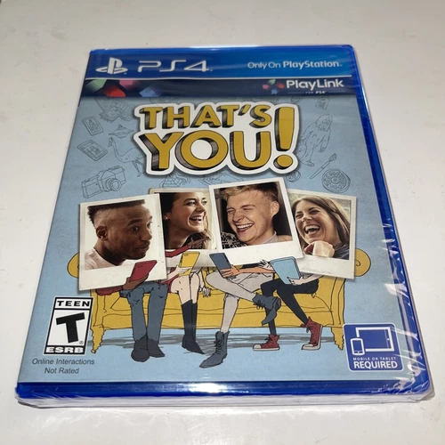 That's You! - Sony PlayStation 4 (PS4) Party Game - Brand New - Factory Sealed!