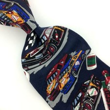 TABASCO USA Made TIE Sports Racing Cars Silk Necktie IN12# I22 New Novelty Ties