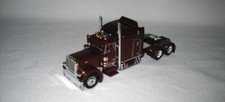 1/64th Cab DCP 554 379 Pete 63 Mid-Roof Sleeper Burgundy With Show Parts