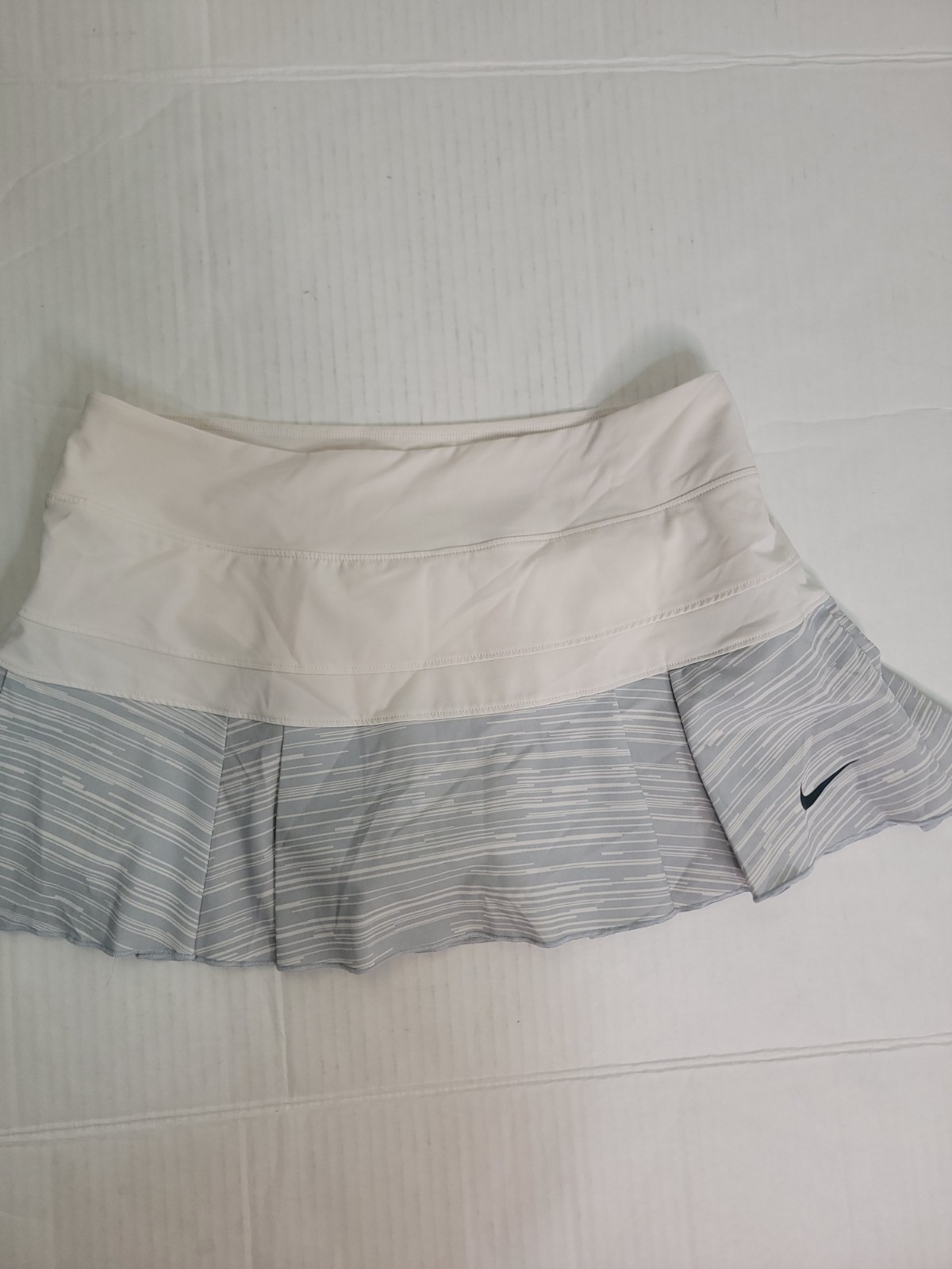 OFF WHITE X NIKE Nike Victory gonna plissettata donna taglia media grigio avorio preparazione tennis