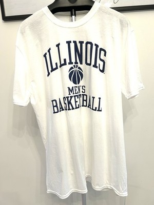 NWOT Men s Illinois Fighting Illini In Bounds T-Shirt Size XL White Color
