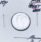 1930-S San Francisco Mint Mercury Dime, Superb Gem AU+++, RARE This Nice!