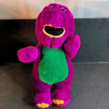 Vintage Barney Dinosaur Plush Lyons Golden Bear Co 1992 Stuffed Animal 8