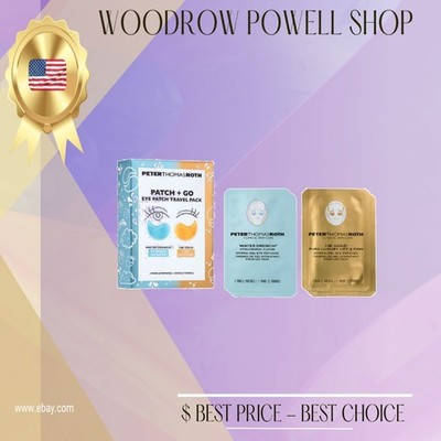 Luxury Patch + Go Eye Patch Travel Pack: Hydrate & Firm Anytime, Anywhere