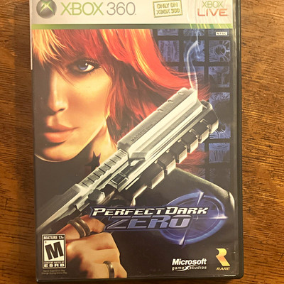Perfect Dark Zero 2005 Xbox 360 - Manual Included + Tested