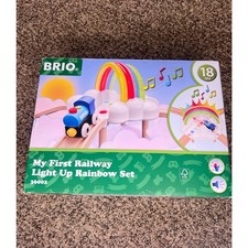 Brio My First Railway Light Up Rainbow Set 36002