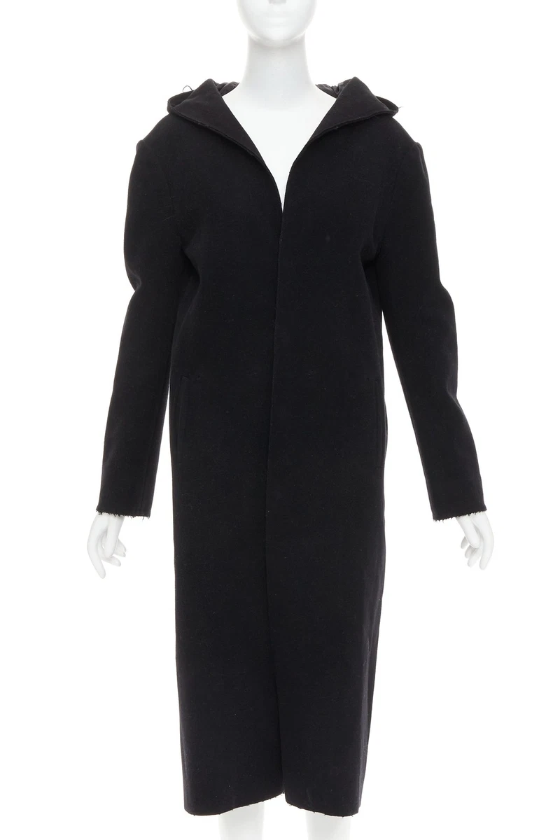 Yohji Yamamoto Black Solid Coats, Jackets & Vests for Women for