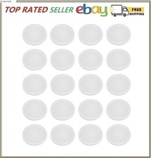 Glass Table Top Anti-Slip Bumpers 20pcs Non-Adhesive Silicone Pads