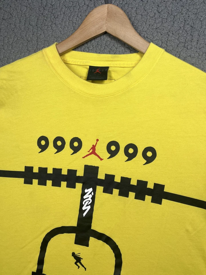 Camisa Jordan Zion x Naruto Shippuden Manga Larga Para Hombre L Dorado Anime DM4441-721 Foto 2 de 4