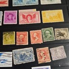 42 US Used Postage Stamp Lot Off Paper On Stock Page Machine Cancel 3c-39c — photo 5