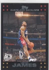 Lebron James 2007-08 Topps #23 Cleveland Cavaliers Lakers Slam Dunk Mint Card
