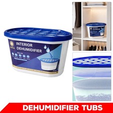 500ml Moisture Absorber Dehumidifier Tubs Damp Condensation Remover Kitchen Home