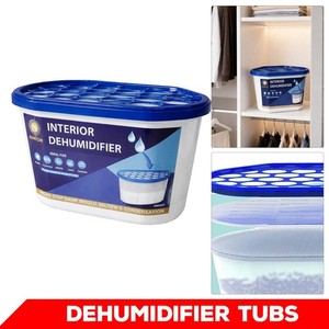 500ml Moisture Absorber Dehumidifier Tubs Damp Condensation Remover Kitchen Home