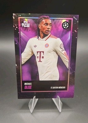 2025 TOPPS SHOW TIME OLISE  NUMMERIERT 20/25  BAYERN MÜNCHEN