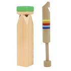 2 stücke Holz Pfeife Spielzeug Holz Rutsche Pfeifen Kinder Pädagogisches Pfeife
