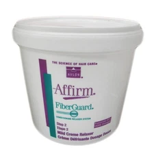 Affirm Fiberguard Creme Relaxer Mild 64oz / 4lb