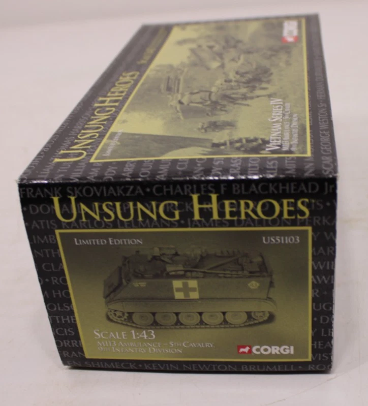 Ltd Ed. Corgi Unsung Heroes Vietnam Series IV M113 Ambulance 5th Cavalry US51103 - Image 4 of 4