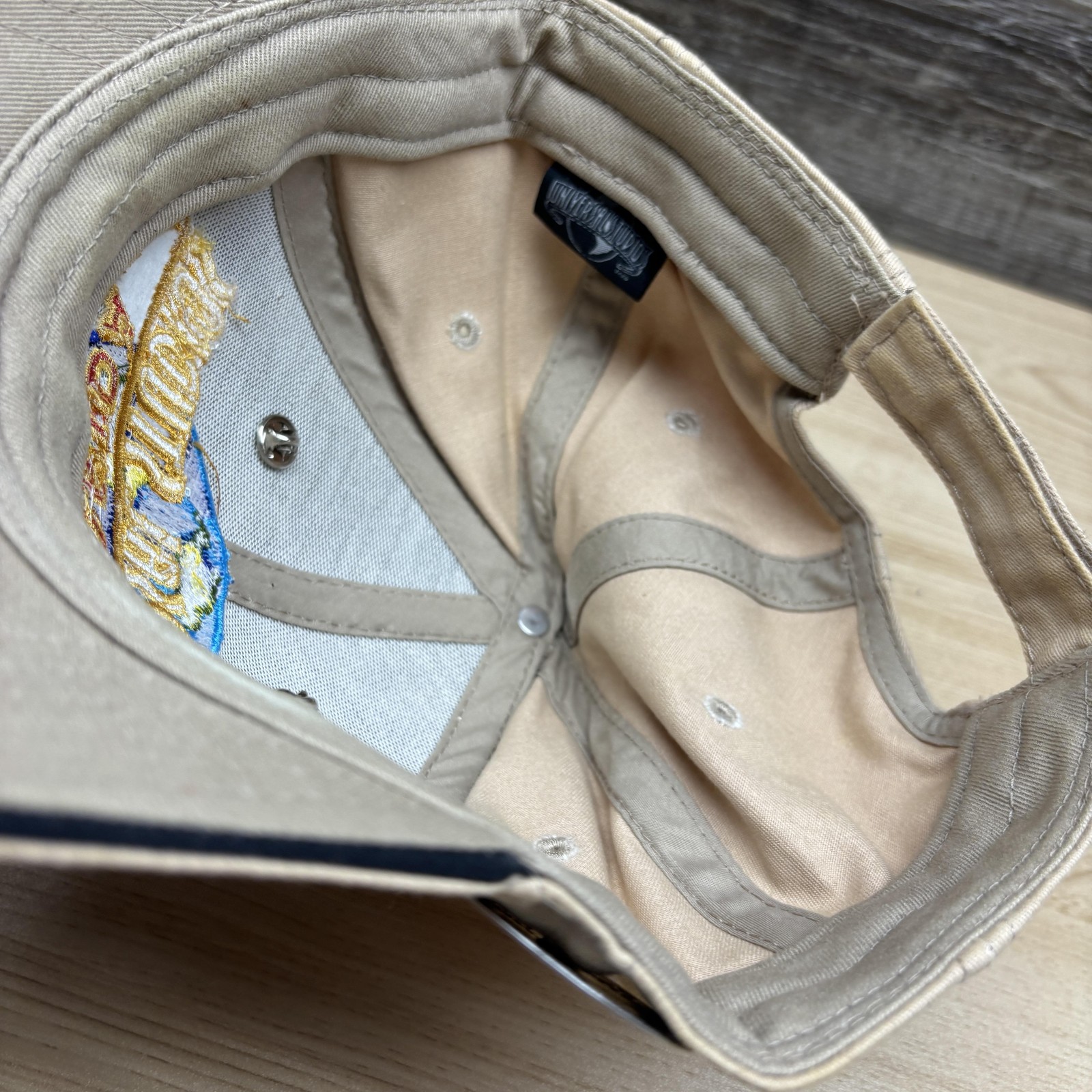 Universal Studios Florida Hat Cap Strap Back Tan … - image 10