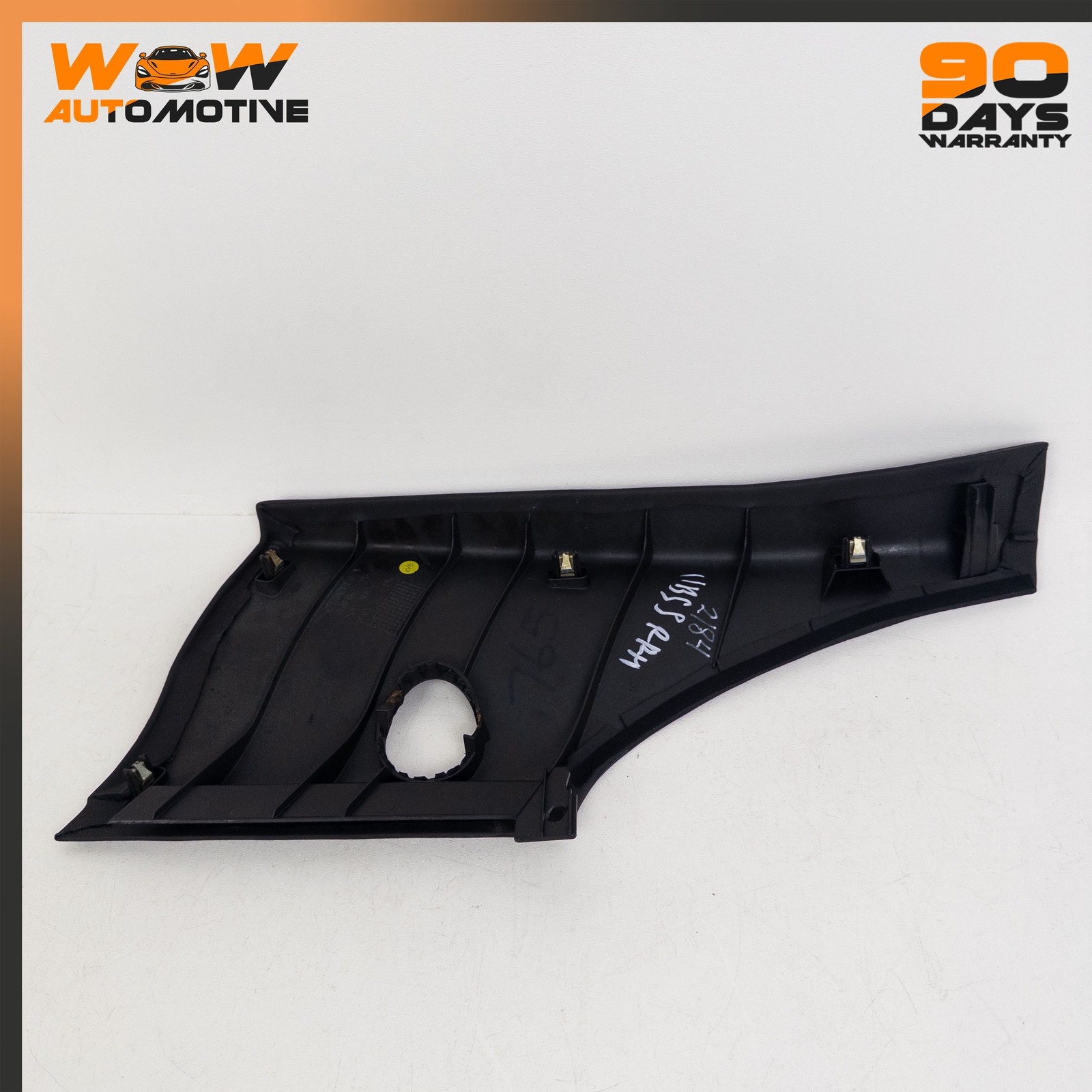 10-13 BENTLEY CONTINENTAL SUPERSPORTS REAR RIGHT B PILLAR TRIM PANEL OEM