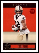 2023 PANINI LEGACY #72 CHRIS OLAVE NEW ORLEANS SAINTS FOOTBALL