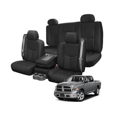Front  Rear Seat Covers Compatible with 1999-2006 Chevy/GMC 1500, Heavy Duty...