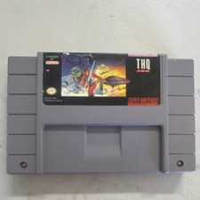 Super Empire Strikes Back Nintendo SNES Cartridge Star Wars NTSC-U/C THQ