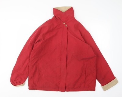Rote Damenjacke Größe 14 von M&S