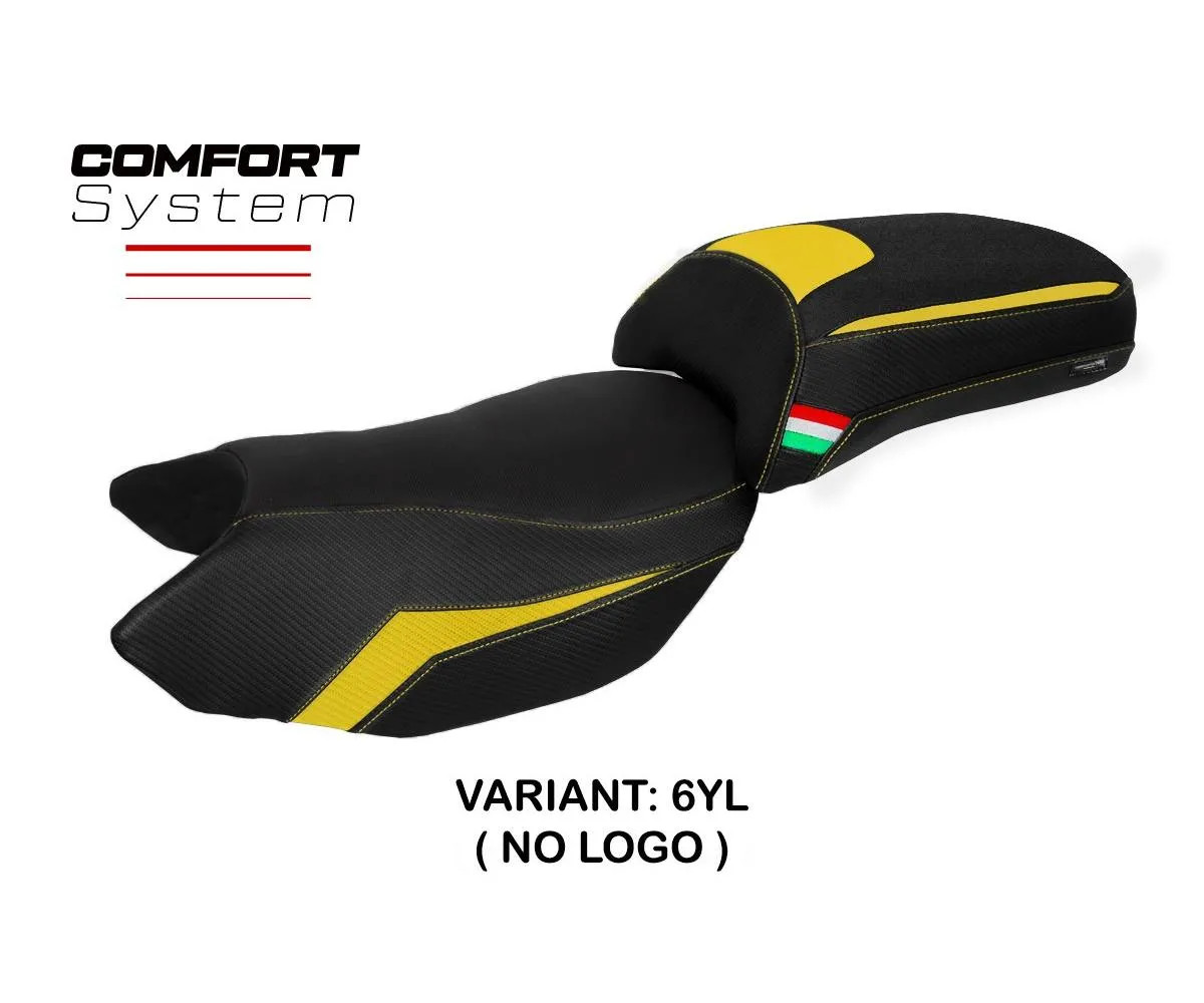 Seat cover Merida Comfort Sys Yellow YL Tpz compatible BENELLI TRK 502 2017 2026