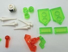Lego NEXO KNIGHTS Parts Figs Lot Pola Harpy Infectobyter Axl Macy Shield