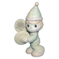 Precious Moments: b0102 A Smile's the Cymbal of Joy 4.5" Birthday Club