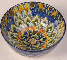 Vancasso Lumi Porcelain Bowl Bohemian Style Tableware Replacement Blue b