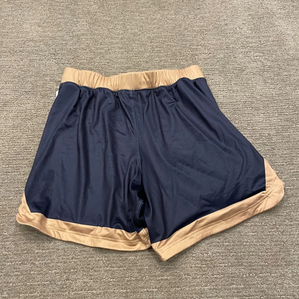 Navy Midshipmen Shorts Men Large Blue Gold NCAA Basketball Salesman Under Armour - Image 2 of 4