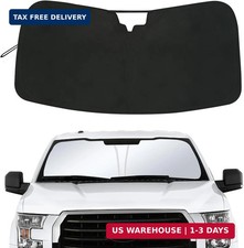 Windshield Sun Shade Compatible with 2015-2020 Ford F150 Accessories,Foldable Fr