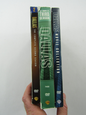 Dallas Movie Collection, Complete 2 & 3 Seasons DVD Box Sets WB