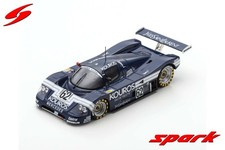Spark S1256 1/43 Sauber C9 No.62 24H Le Mans 1987 Model Car