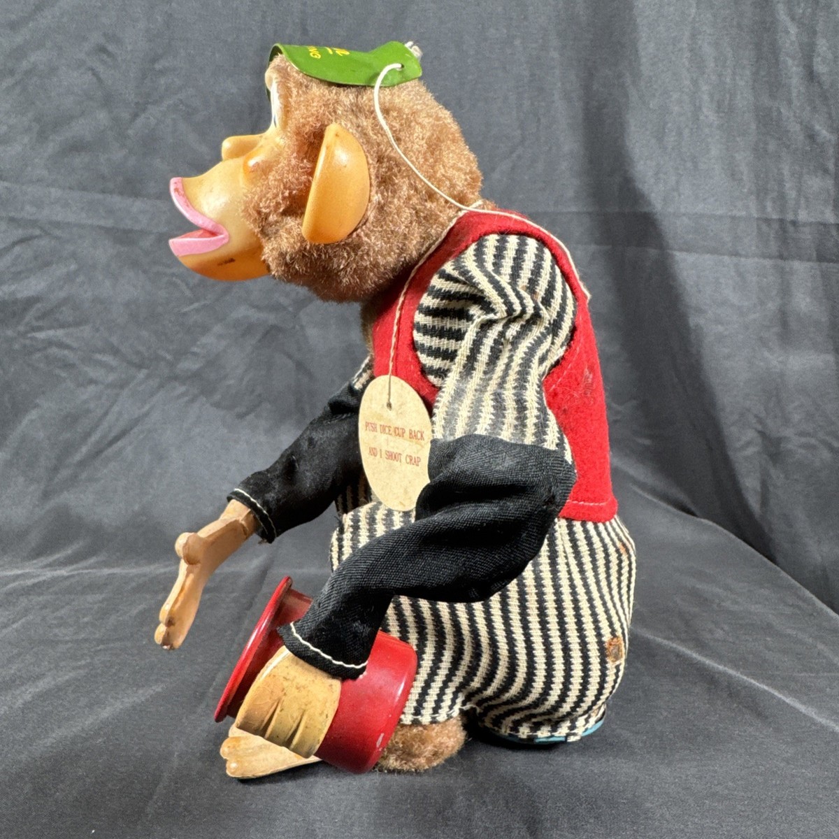 ✨Cragstan Japan - CRAP SHOOTING MONKEY BATTERY OPERATED