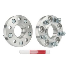 2 25mm Hubcentric 5x4.5 5x114.3 Wheel Spacers 12x1.5 For Honda Accord Acura Tl
